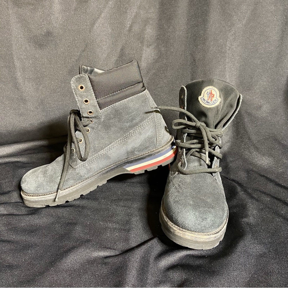 Moncler Men's Vancouver Suede Ankle Boot EU 40 / US 7